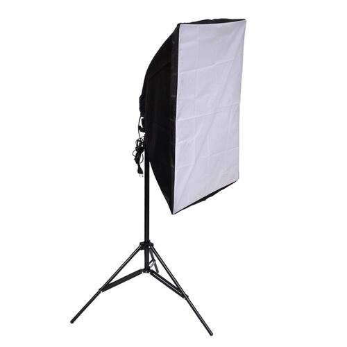 2 lysstativer med softbox