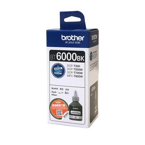 Original blækpatron Brother BT6000BK Sort