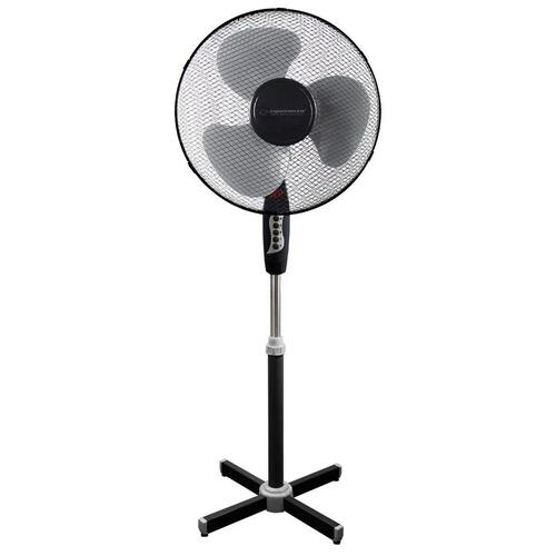 Fritstående ventilator Esperanza EHF001KE Hvid Sort 50 W