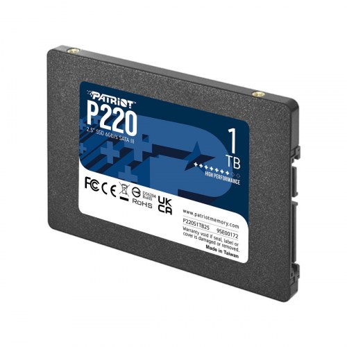 Patriot Memory P220 1 TB - 2,5" SATA III SSD