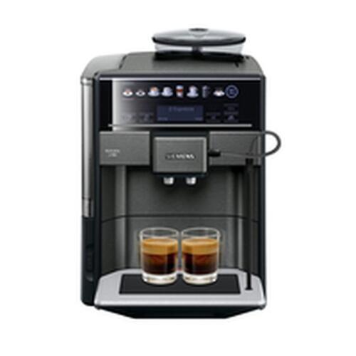 Superautomatisk kaffemaskine Siemens AG TE657319RW Sort Grå 1500 W 2 Skodelice 1,7 L