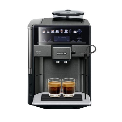 Superautomatisk kaffemaskine Siemens AG TE657319RW Sort Grå 1500 W 2 Skodelice 1,7 L