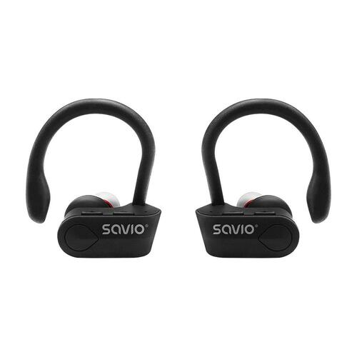 Bluetooth hovedtelefoner Savio TWS-03 Sort Grafit