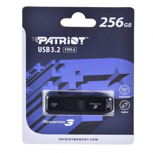 Patriot Memory Xporter 3 USB-stik 256 GB (Sort)