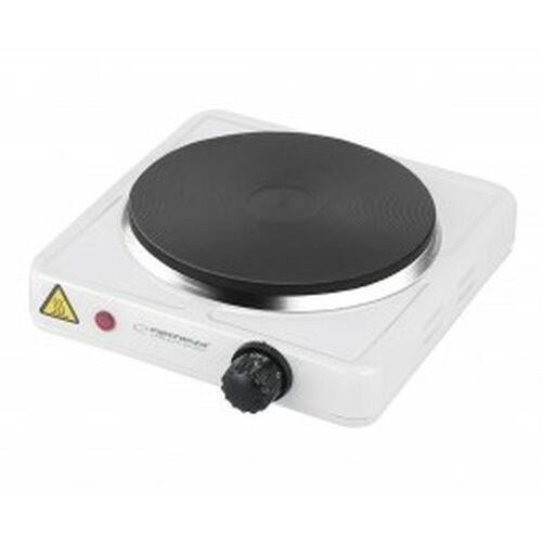 Elektrisk Varmeplade Esperanza EKH002W Hvid Sort