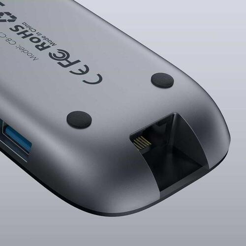 USB Hub Aukey CB-C71 Sort 100 W