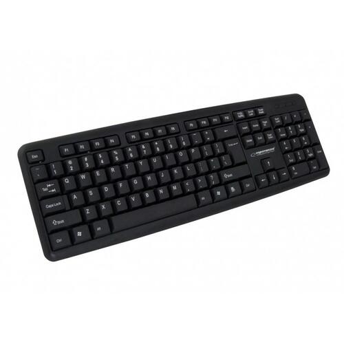 Tastatur Esperanza EK134 Sort Multifarvet Monochrome