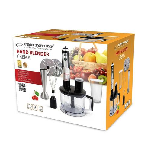 Blender Esperanza Sort 800 W