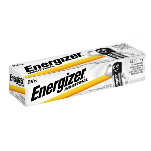 Energizer 9V batterier - pakke med 12 (LR6/6LR61)