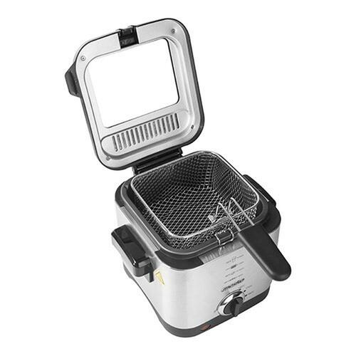 Frituregryde Mesko MS 4910 Sort Sølvfarvet 900 W 1,5 L