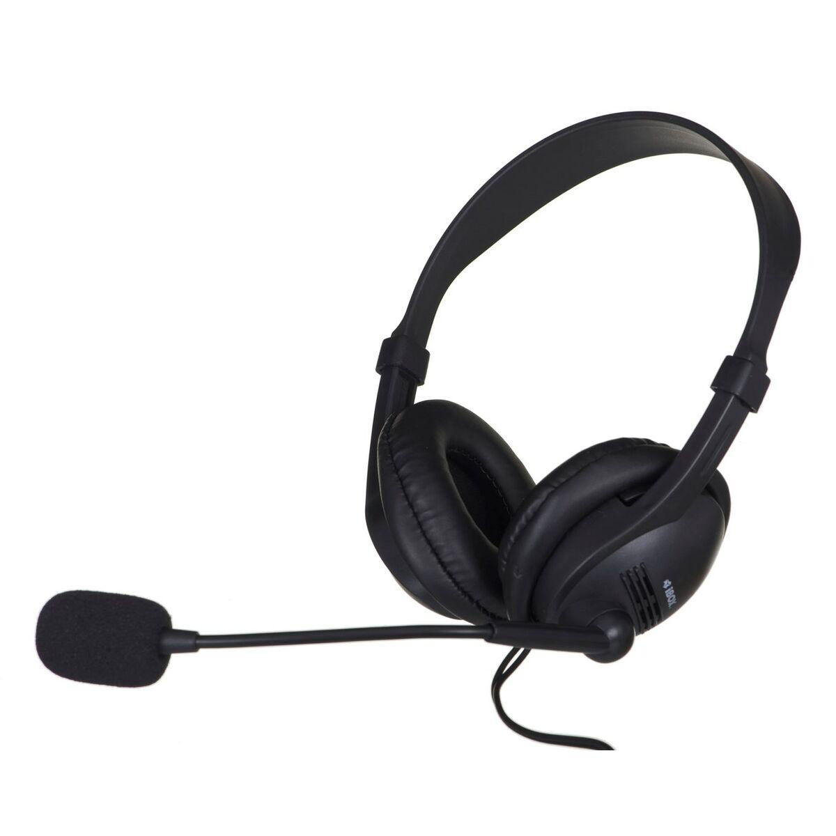 Ibox W1MV gaming headset med mikrofon - sort