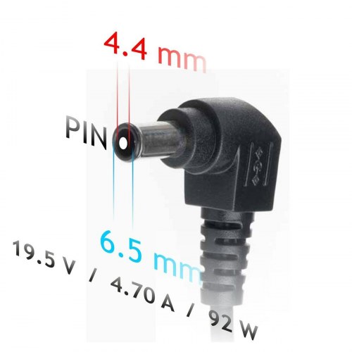 Akyga Laptop-oplader AK-ND-20 - 92 W, 19,5 V, EU-stik