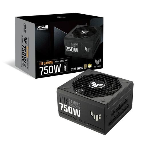 Strømforsyning Asus TUF Gaming Gold 750 W 130 W 80 Plus Gold RoHS modulær ATX