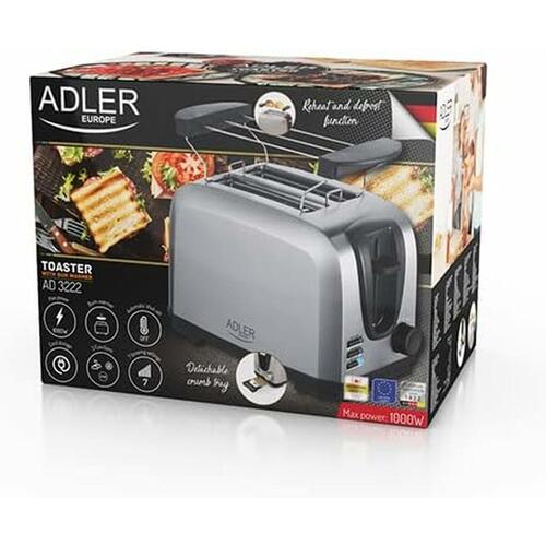 Brødrister Adler AD 3222 1000 W