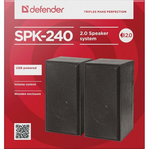 PC-højttalere Defender SPK-240 Sort