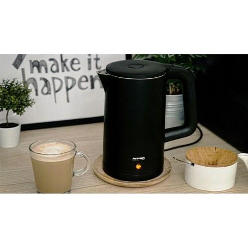 Mpm MCZ-105/C vandkedel - sort plast, 1,7 l, 2.200 W