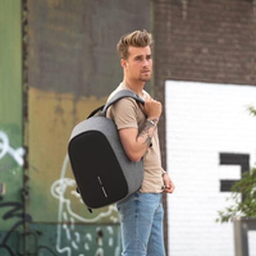 XD Design Bobby Hero Regular anti-tyveri rygsæk - grå (15,6")
