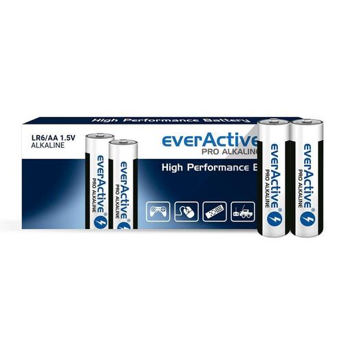 Batterier EverActive AA/LR6 1,5 V (10 enheder)