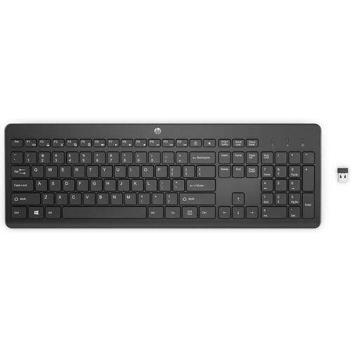 Tastatur HP 230 Hvid Sort