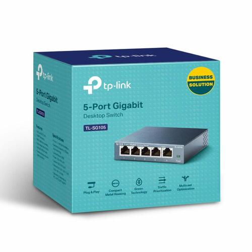 Switch til desktop TP-Link TL-SG105 5P Gigabit Auto MDIX