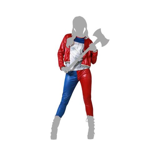 Kostume til voksne Blodig harlekin Dame XS/S