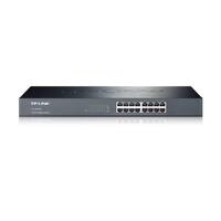 Switch til netværket med kontaktskab TP-Link FBA_TL-SG1016 16P Gigabit 19"