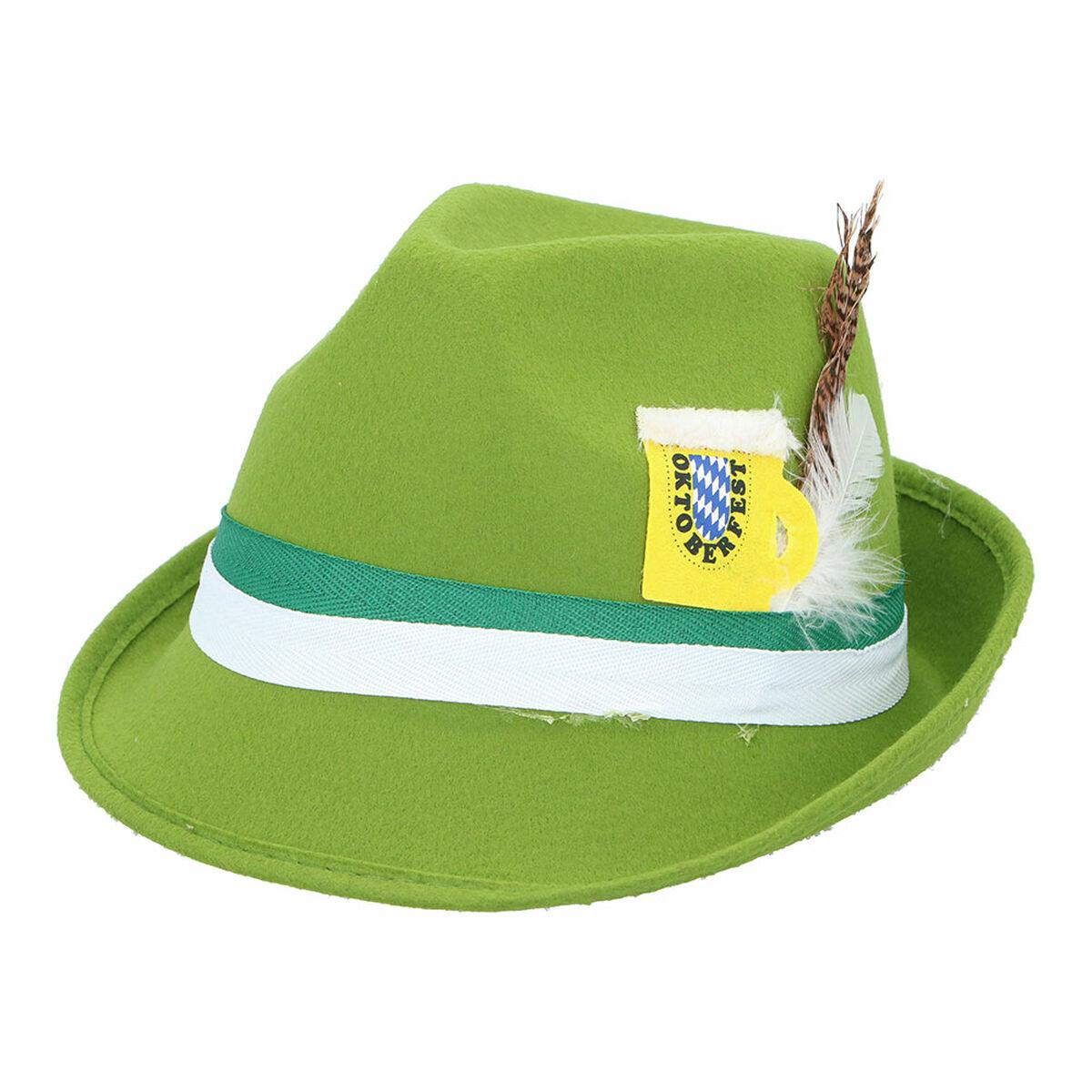 Oktoberfest hat - pistaciegrÃ¸n unisex festhat til voksne