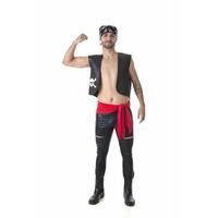 Kostume til voksne Pirat (3 Dele) XL