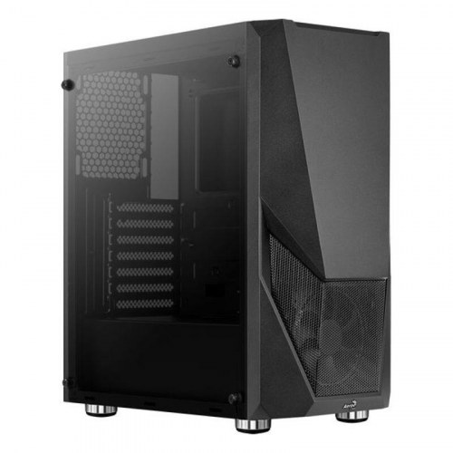 Aerocool Zauron ATX midi-tower kabinet med RGB - sort