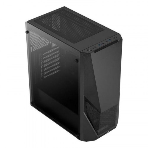 Aerocool Zauron ATX midi-tower kabinet med RGB - sort