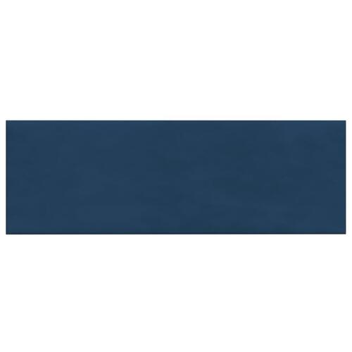 Vægpaneler 12 stk. 90x30 cm 3,24 m² fløjl blå