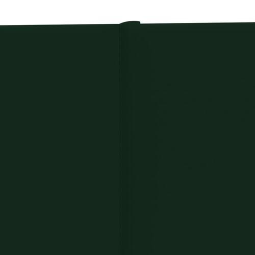 Vægpaneler 12 stk. 90x30 cm 3,24 m² fløjl mørkegrøn