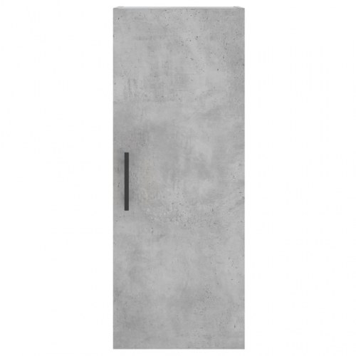 Højskab/skænk 34,5×34×180 cm i konstrueret træ - betongrå