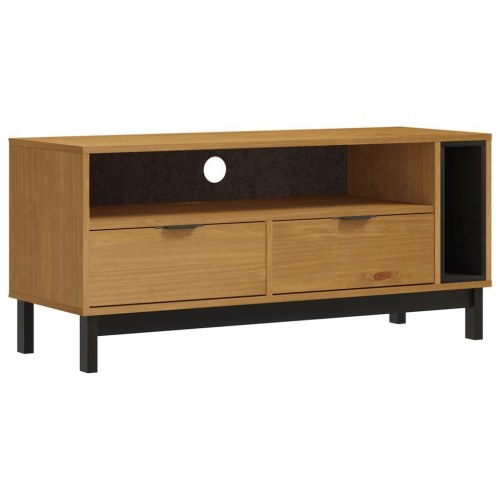 TV-bord FLAM 110 x 40 x 50 cm i massivt fyrretræ