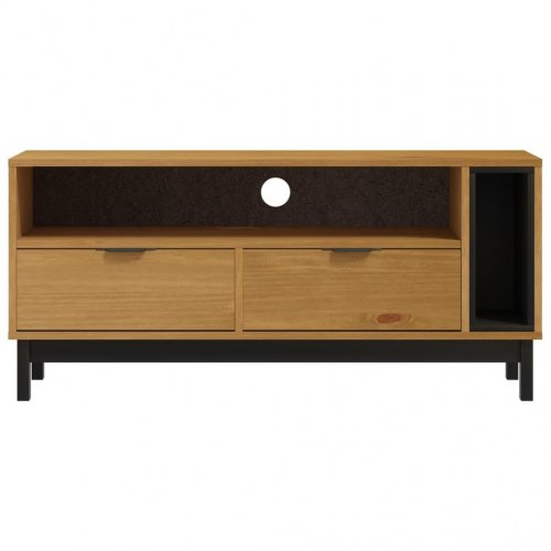 TV-bord FLAM 110 x 40 x 50 cm i massivt fyrretræ