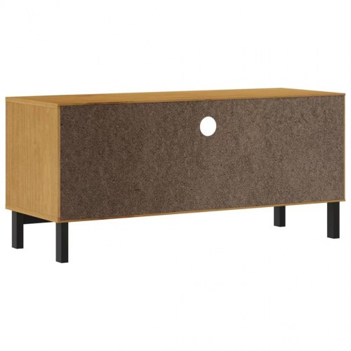 TV-bord FLAM 110 x 40 x 50 cm i massivt fyrretræ
