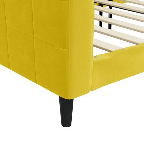 Daybed 90x200 cm velour gul