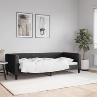 Daybed 90x200 cm stof sort