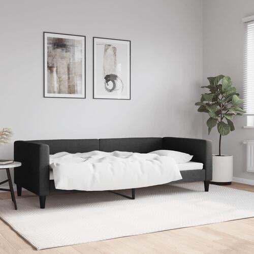 Daybed 90x200 cm stof sort