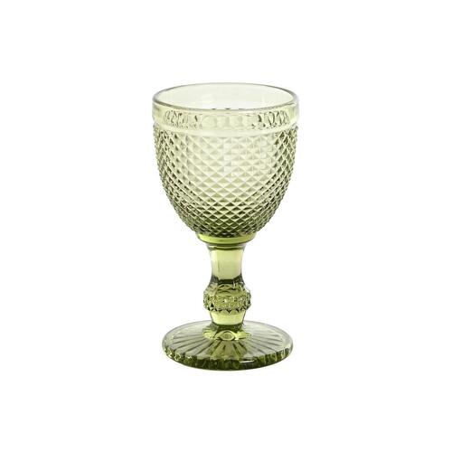 Sæt med glas Grøn Krystal 325 ml