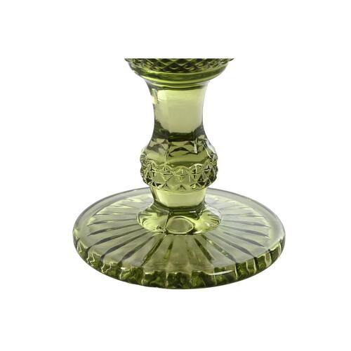Sæt med glas Grøn Krystal 325 ml