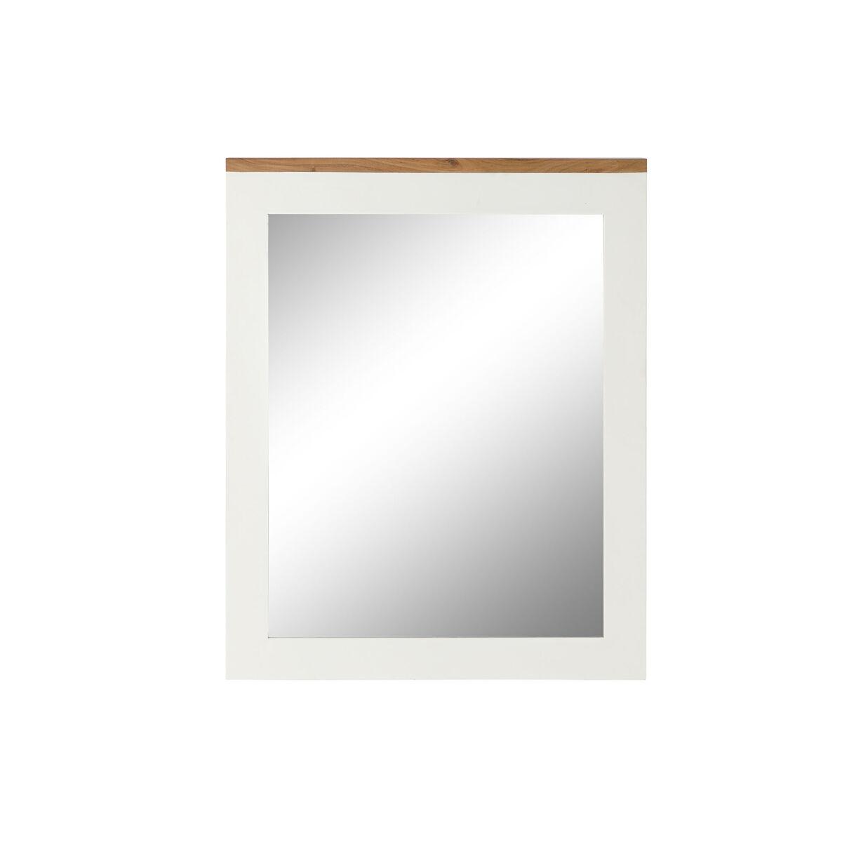 Vægspejl - hvid/brun Urban, 90 × 1,5 × 113 cm