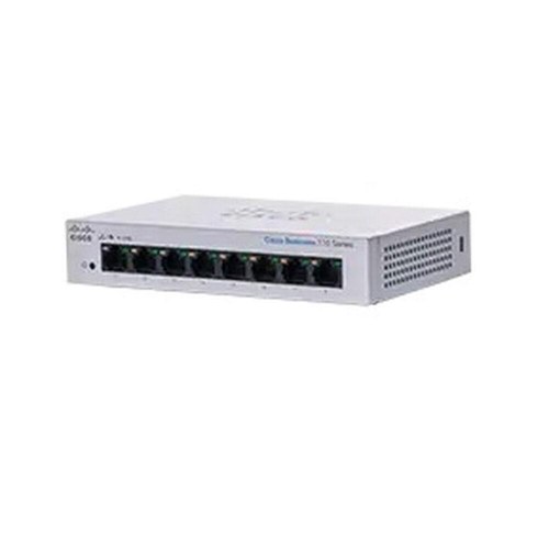 CISCO CBS110-8T-D-EU switch - 8x RJ-45, 16 Gbps, grå