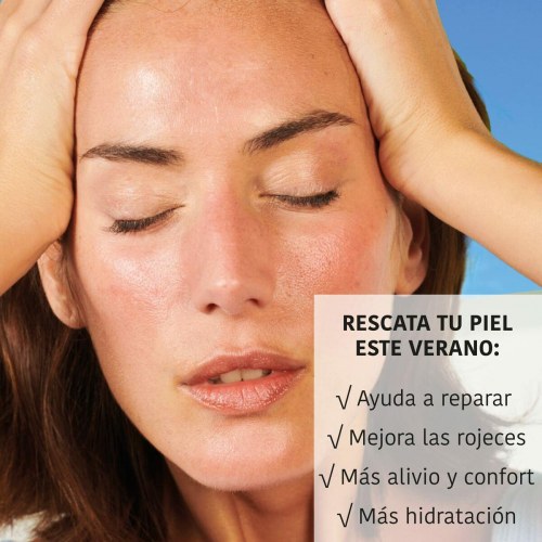 Ansigtsmaske Iroha After Sun Repairing - melon, beroliger og fugter (1 stk)