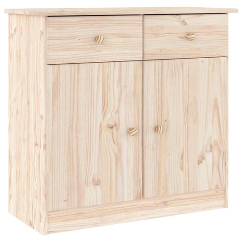 Skænk ALTA 77x35x165 cm massivt fyrretræ