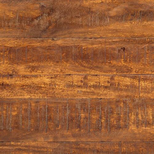 Spisebord 120x60x76 cm massivt mangotræ gyldenbrun