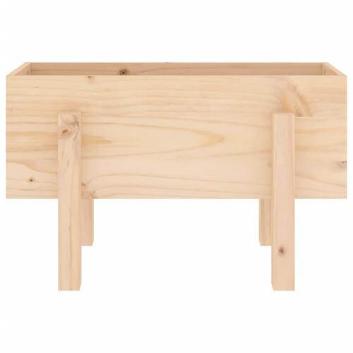 Plantekasse 62x30x38 cm massivt fyrretræ