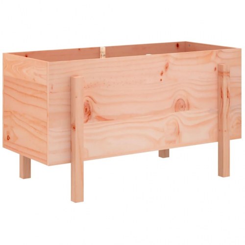 Højbed i massivt douglasgran 101 × 50 × 57 cm - plantekasse til have og altan