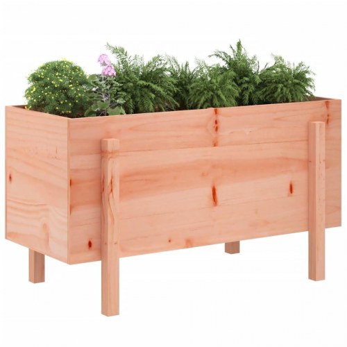 Højbed i massivt douglasgran 101 × 50 × 57 cm - plantekasse til have og altan