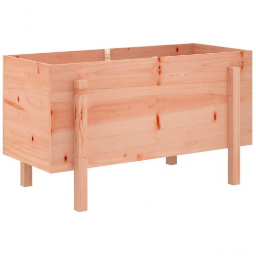 Højbed i massivt douglasgran 101 × 50 × 57 cm - plantekasse til have og altan